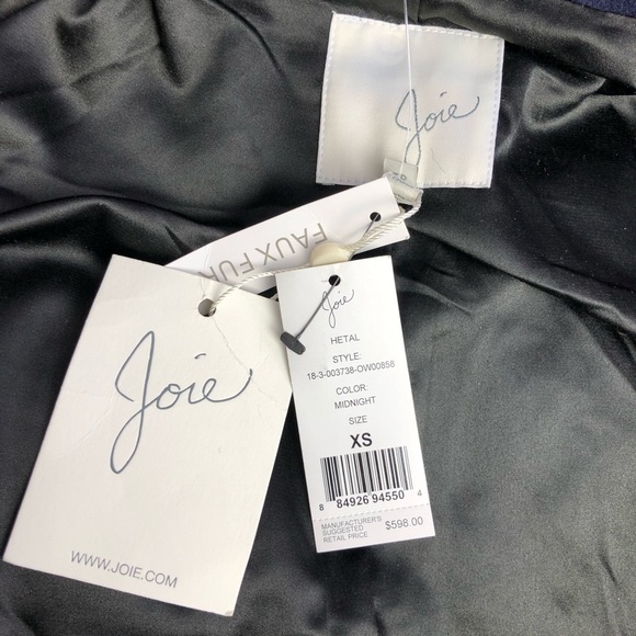 Joie Wool Coat Hetal Removable Vest NWT $595 - Picture 7 of 8